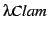 $\lambda Clam$