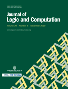 Journal of Logic and Cmputation